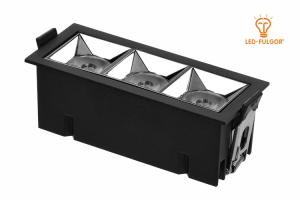 China LED Grille Downlight Recessed Square Ceiling 9w wholesale