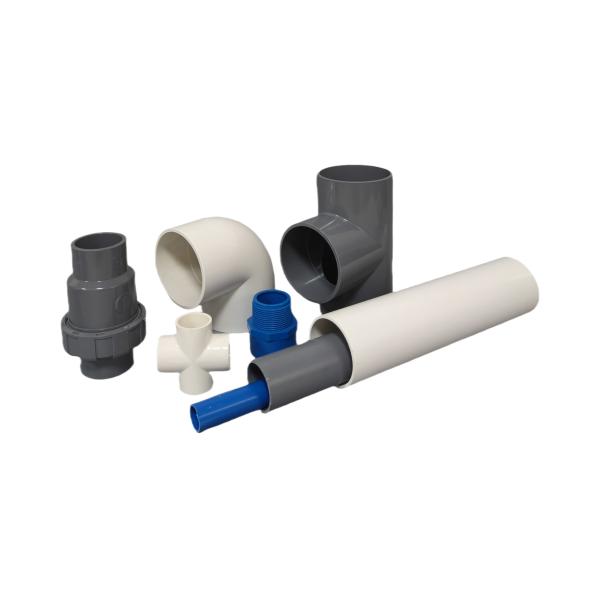 PVC Fitting UPVC SCH40 ASTM D2466 Rubber Joint Plastic Pipe Fitting Astm Sch80 Standard Pipes and Fittings With Best Price Full Size for Water Supply
