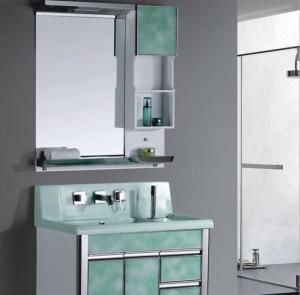 China 100 X48/cm PVC bathroom cabinet / wall cabinet / hung cabinet / white color for bathroom wholesale