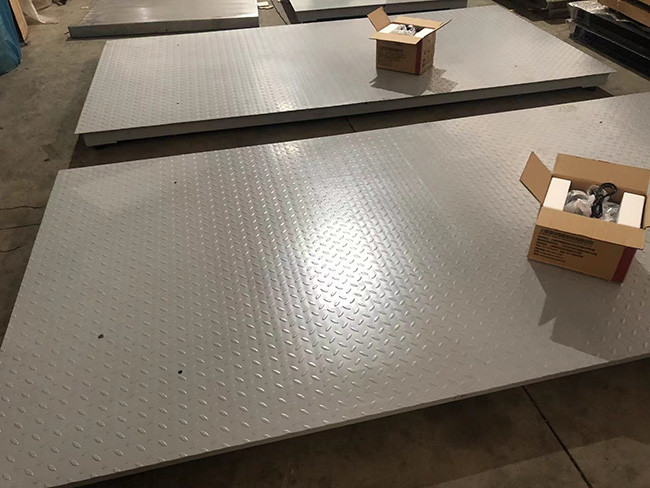 Industrial Electronic Platform Floor Scale Heavy Duty 1000kg