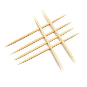 Disposable Bamboo Tooth Picks Hygienic And Single Use Temperature Resistance