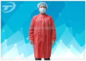 China Disposable Lab Medical Protective Clothing SBPP Fabric CE Certificated wholesale
