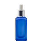 Childproof Lid Blue 15ml Plastic Insert Dropper Bottle