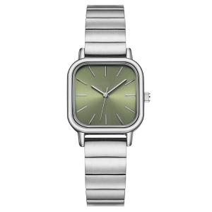China 3ATM Waterproof Square Stainless Steel Quartz Watch Personality Ins Wind wholesale