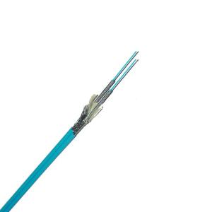 China G657A Spiral Armored 3.0mm Distribution Fiber Optical Cable wholesale
