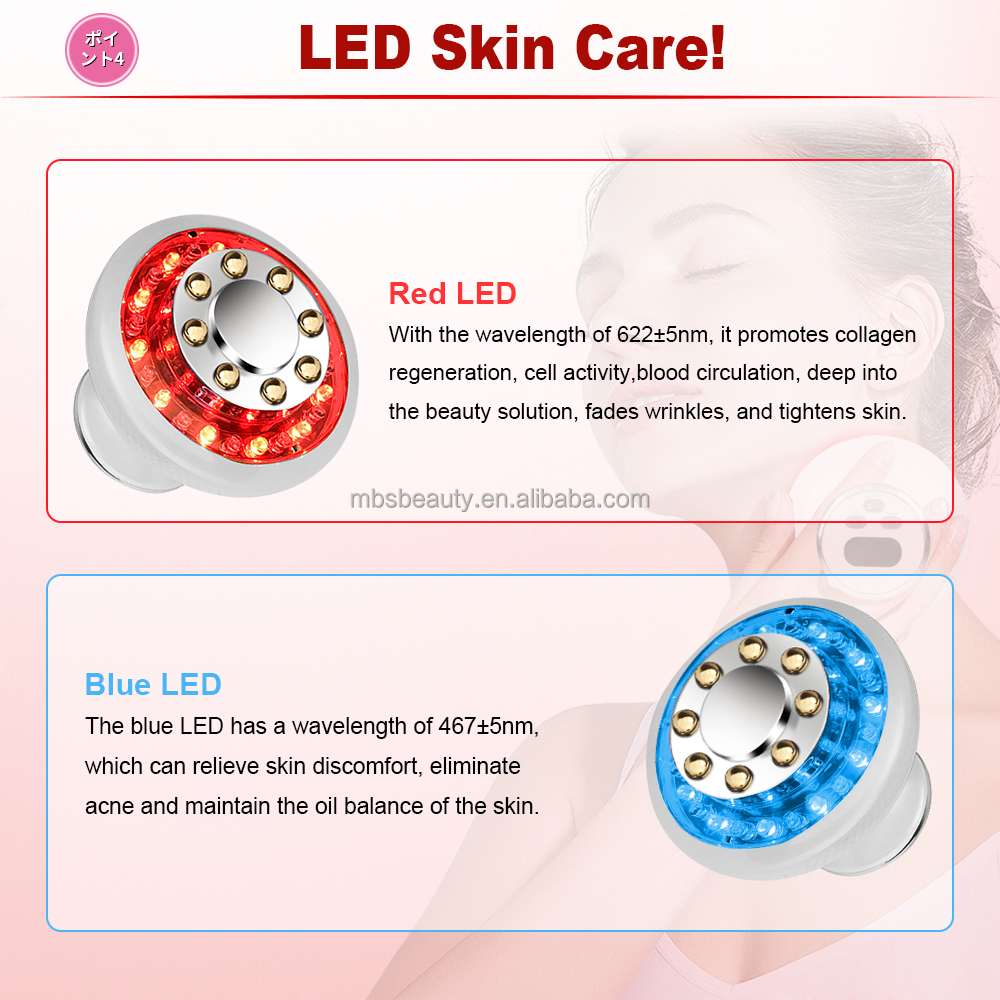 Fat Loss Rejuvenation Ems Slimming Machine RF LED Light Ultrasound Cavitation Machine