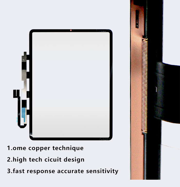 FPC Touch Ipad Digitizer Screen 12.9 1/2/3/4/5th Gen A2764 A2378 A2229 A2014 A1670