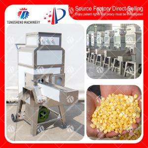 China Electric Sweet Corn Thresher Machine Maize Separator Corn Dehusking wholesale