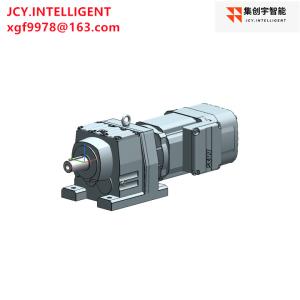 China 555NM Heli Bevel Gearbox Parallel Shaft 3 Stage Reducer wholesale