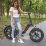 500W Lithium Battery Electric Bike Aluminum Pedals Magnesium Alloy