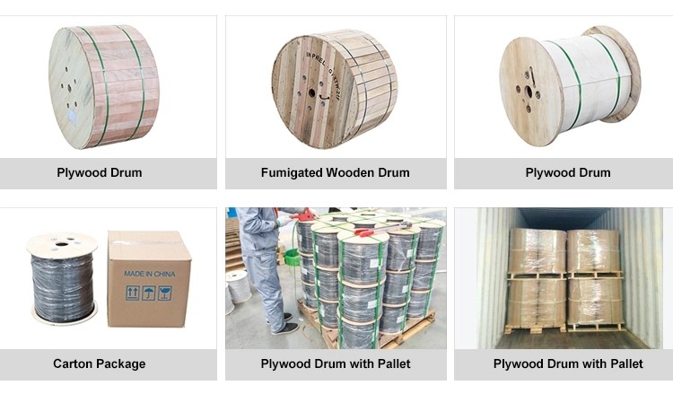 All Dielectric Loose Tube FRP 12 Core Fiber Optic Cable GYFTY with Aramid Yarn PE/LSZH Outer Sheath