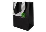 Soft Art Paper Retail Shop Bags With Twisted Handles Customized Logo / Size