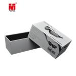 Sunglasses 285gsm White Paperboard Box , Hinged Lid 6x6 Gift Box