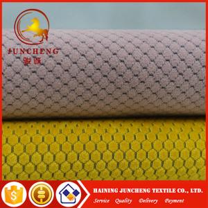 China 2018 hot sell 220gsm jacquard velvet fabric for upholstery wholesale