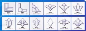 China 0.5cm Stained Beveled Glass Clusters Bevel Sets Transparent Upscale wholesale
