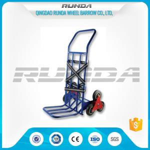 China Foldable Toe Plate Convertible Dolly Cart 28x1.0mm Tube Thickness Six Tyers wholesale