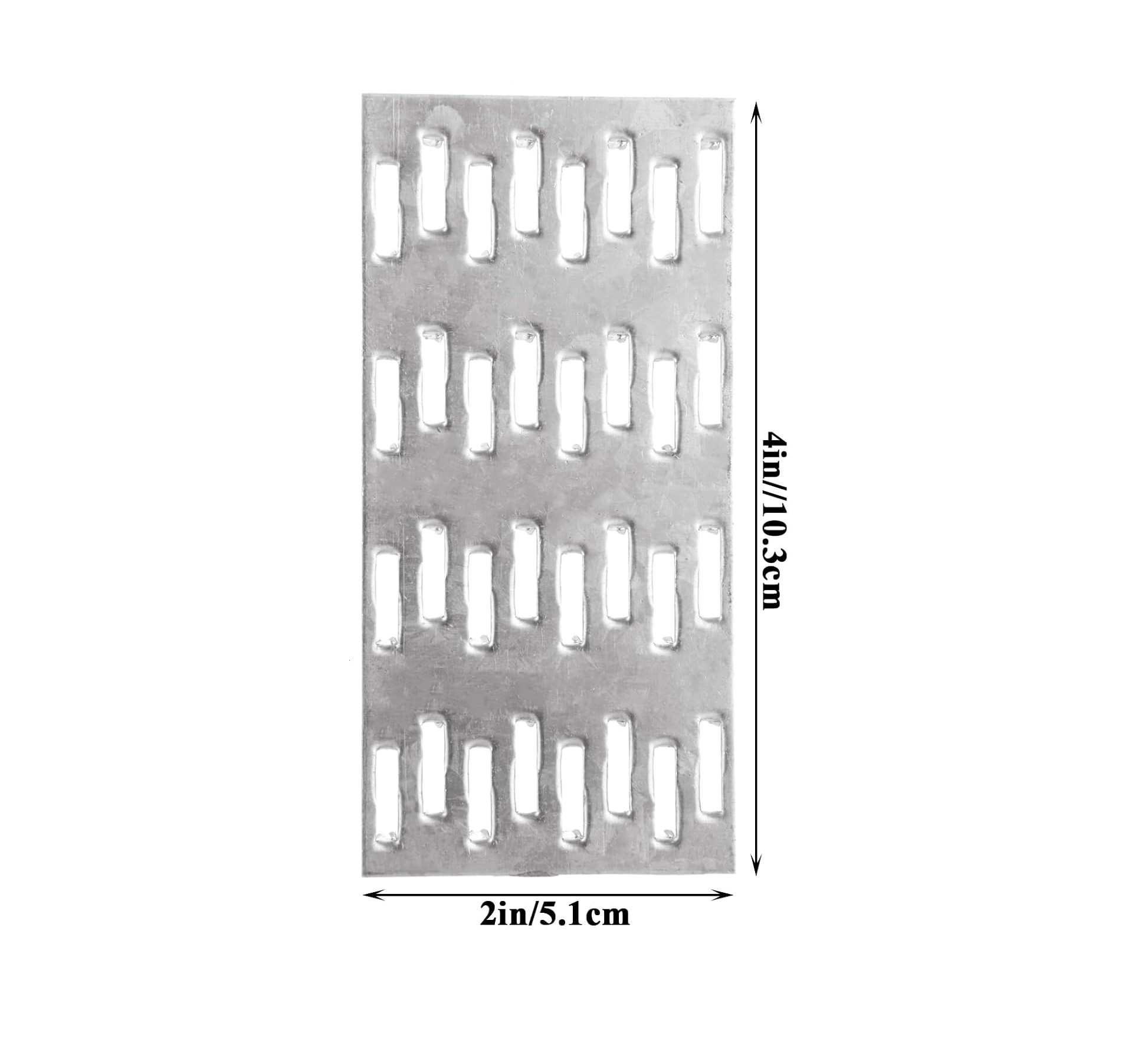 Pronged Truss Plate Flat Mending Plates Repair Tie Bracket