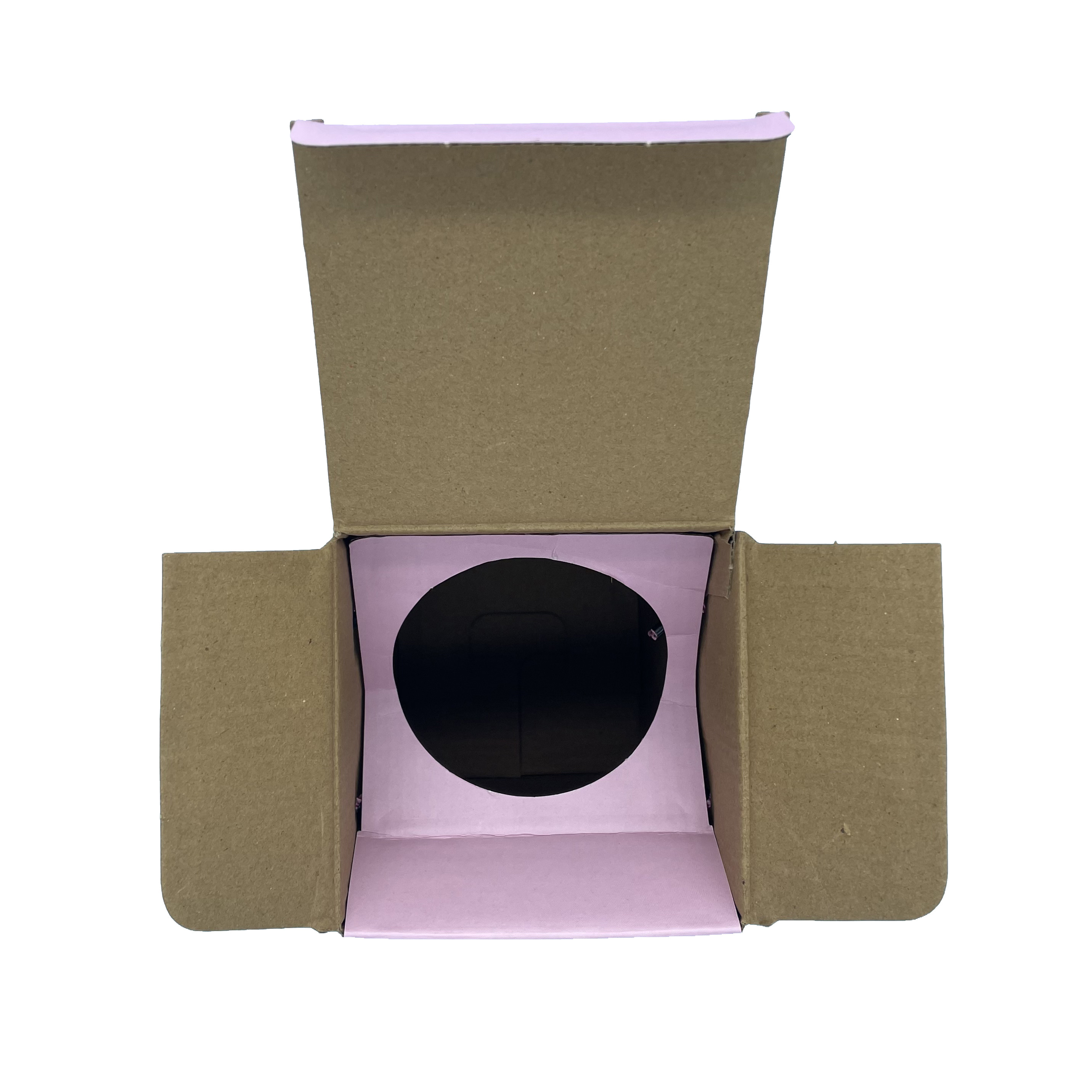 Wholesale Customized Gift Kraft/Paper/Cardboard Packaging Box Flower Packing Box With Handle