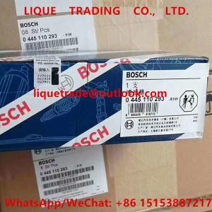China BOSCH Fuel Injector 0445110293 , 0 445 110 293 , 0445 110 293 , 445110293 , 1112100-E06 for Great Wall Hover wholesale