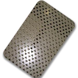 China JIS Laser Cut 3.0mm 316 Perforated Stainless Steel Sheet Metal For Kitchen Walls wholesale