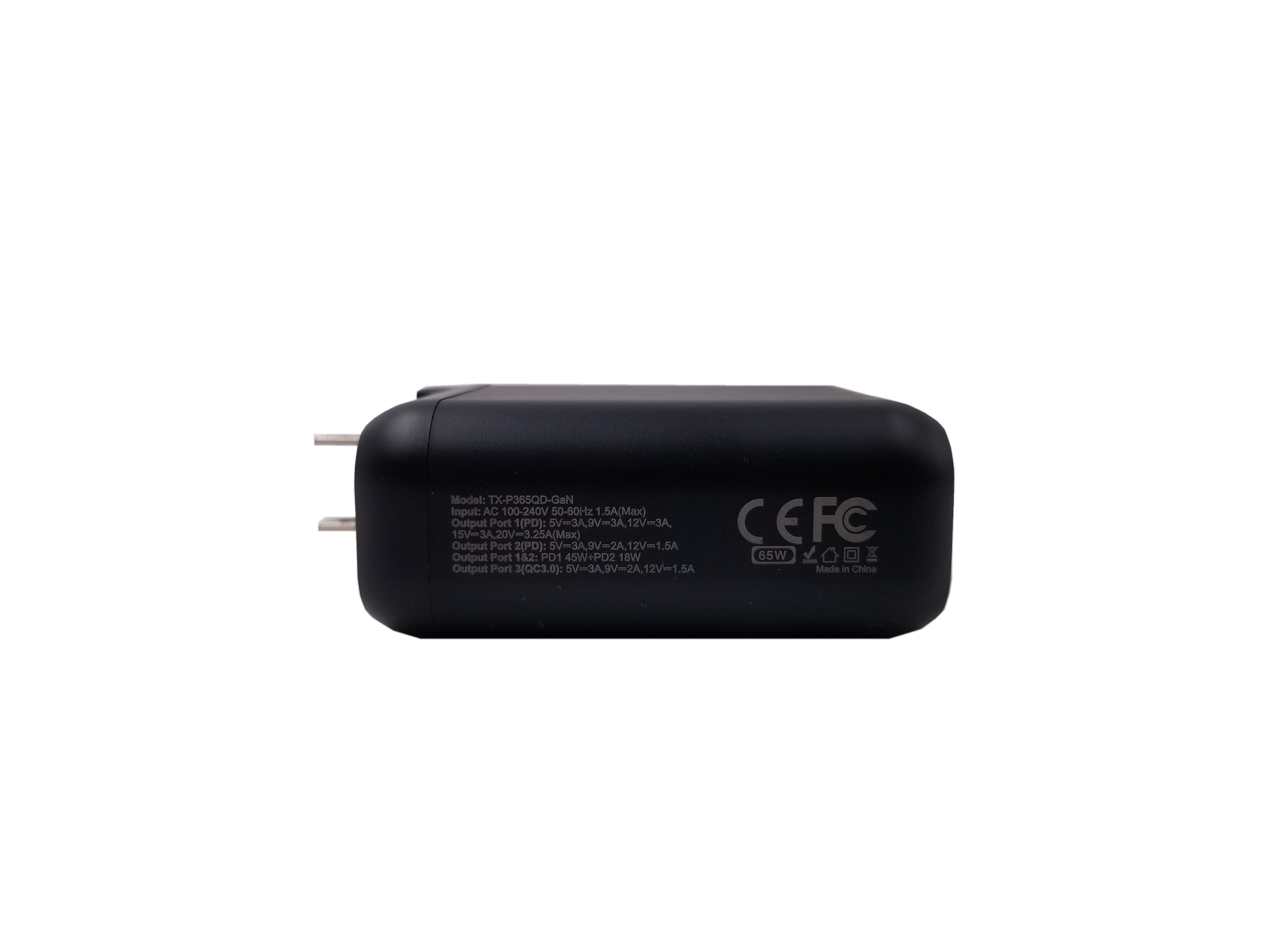 Fast Charging Usb C Folding Plug Super Wall GAN Charger