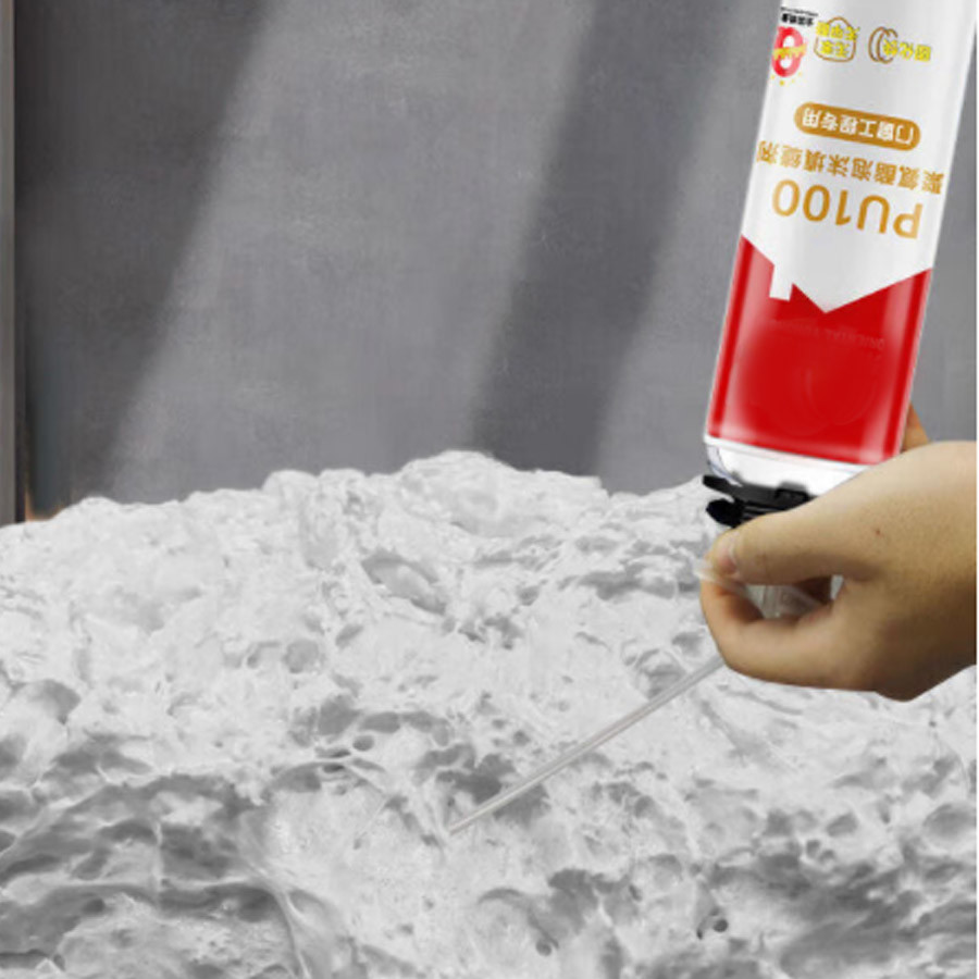 One Inch Tinplate PU Foam Glass Glue Aerosol Valve Construction Materials Foam Valve With Straw