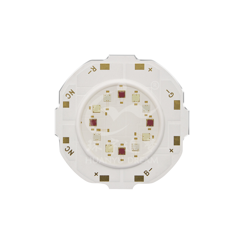 China 24W RGB COB LED Chip 11-15V Aluminum 50K Hours wholesale