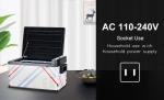 389mm Height Portable Truck Cooler , Single Zone R134a 30l Fridge Freezer