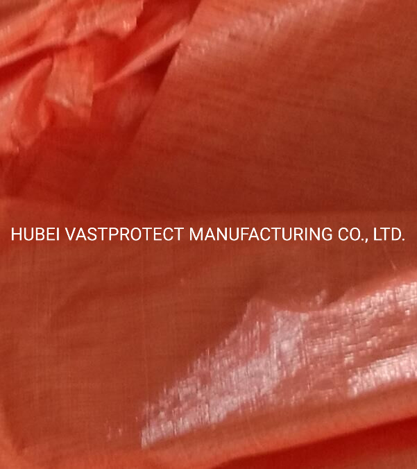 Size 12&prime; *100&prime; Double Orange Rip Proof Poly Roll