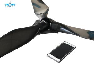 China Adjustable 3 Blade Propeller , Carbon Fiber Material Self Tightening Propeller wholesale