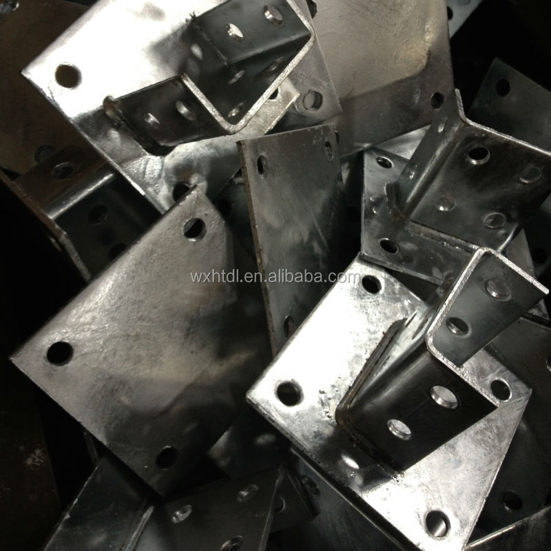 Standard Steel Channel Post Base Accessories C Channel 1-5/8"