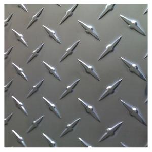 China Building Frame 3003 3A21 Diamond Pattern Aluminum Sheet wholesale
