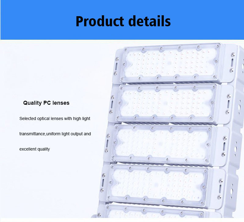 Anti Glare Ip65 LED Flood Light 50w 100w 150w 200w 250w 300w 400w