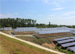China Single Span Greenhouse Solar System Agriculture Plant Warm House Metallic Structure wholesale