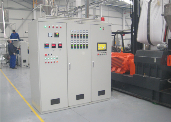 PLASTICS RECYCLING PELLETIZING LINE WITH BUILT-IN AGGLOMERATION MACHINE