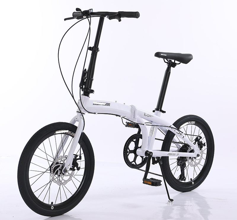GOMID Folding Bicycle with SHIMANO TX30-7 Speed Shift Lever and 20 Inch Foldable Design Bicicletas Gear Cycle