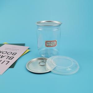 China Transparent 211# 65mm 280ml 20g Plastic PET Food Jars wholesale