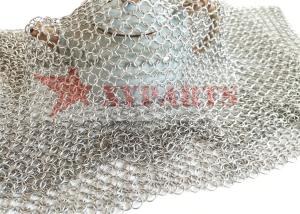 China Metal Welded Ring Mesh Chain Mail Curtain wholesale