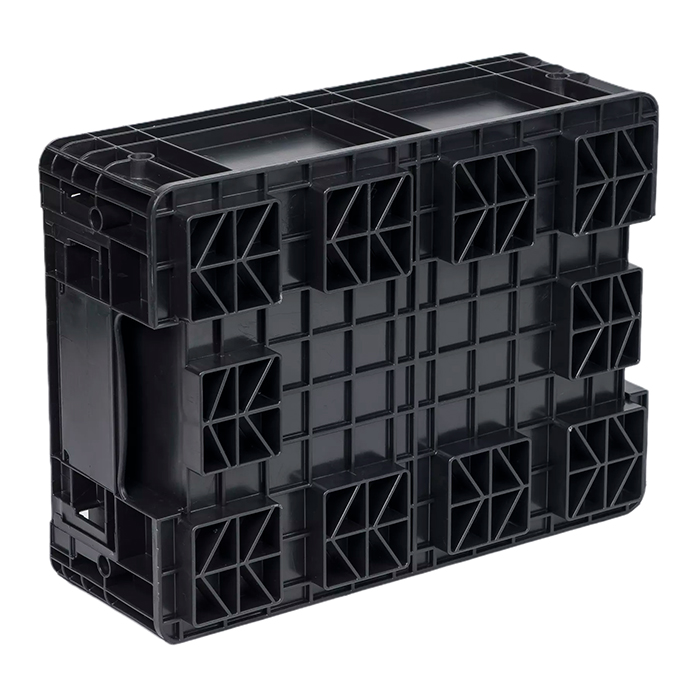 Industrial Plastic Moving Box Turnover Crate With Mold Life Of 300000-500000Shots