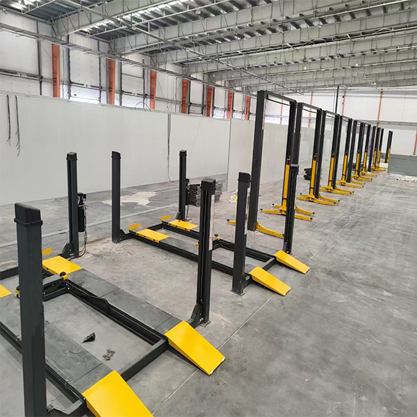 4000kg T440D Heavy-Duty 4-Post Car Lift for Professional Auto Shops