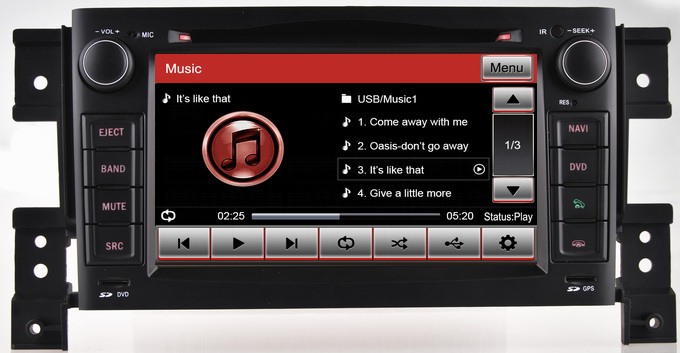 Ouchuangbo Suzuki Grand Vitara In Dash Touch Screen Car Multimedia radio bluetooth OCB-8164