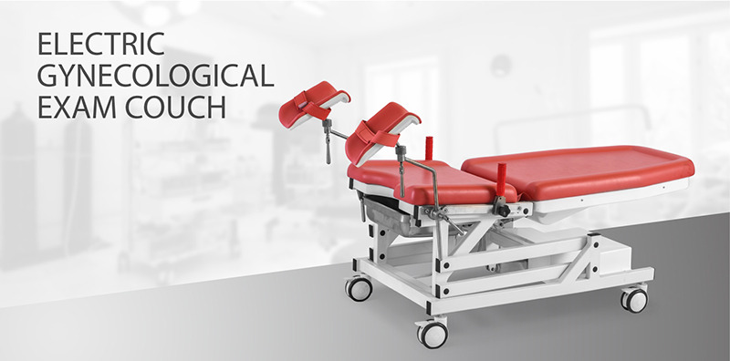 2 Function Medical Obstetric Exam Couch Manual Hospital Delivery Operation Gynaecological Table With Cabinet
