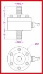 Tension load cell|Rod end load cell