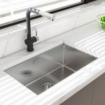 42x40 18 Inch Undermount Kitchen Sink , 16 Gauge Large Single Bowl Stainless