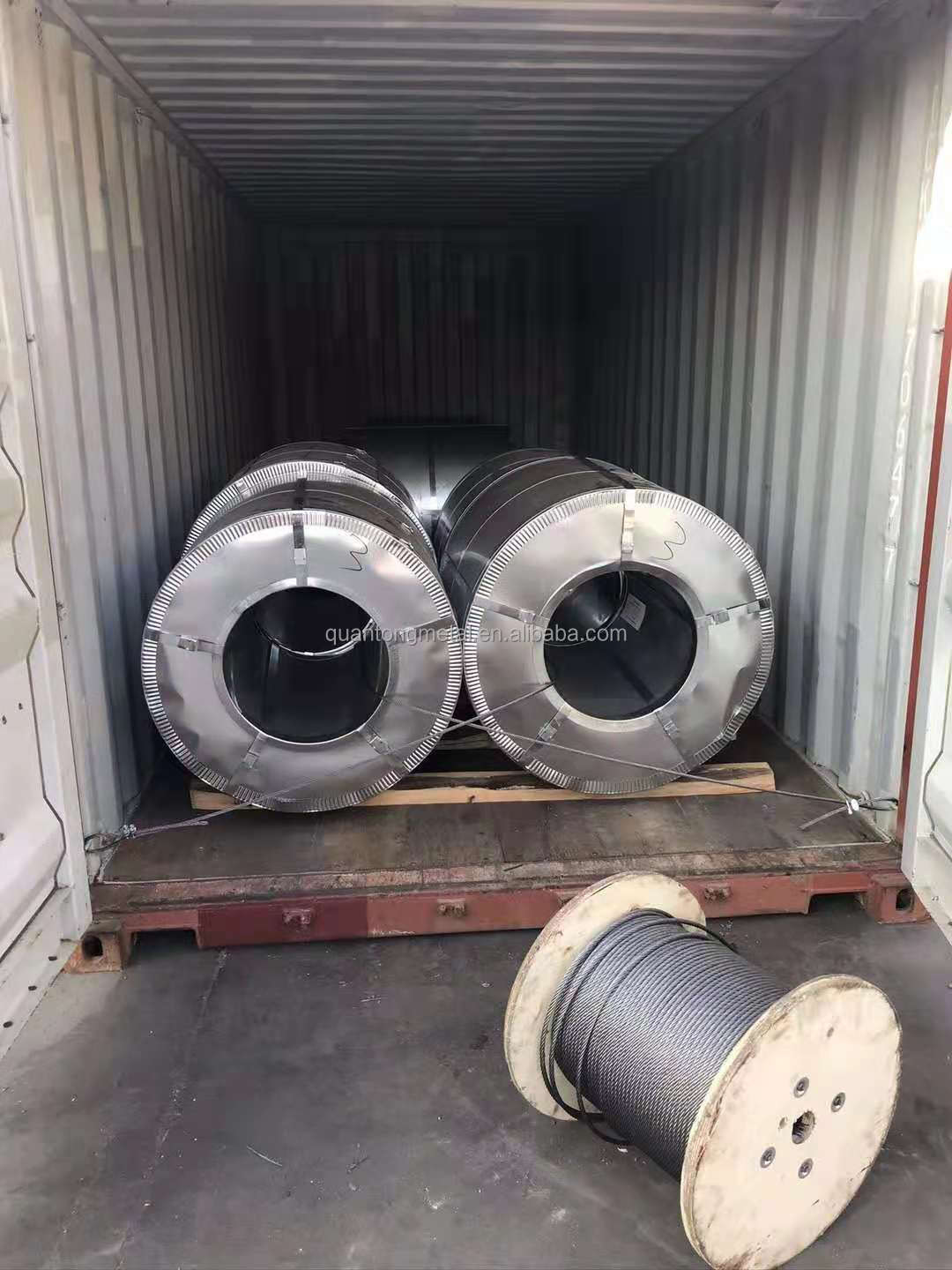 Zero Spangle Galvanized Steel Sheets Coils With Standard Export Sea-Worthy Packing