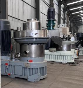 China 90kw Wood Pellet Machine 1-1.5t/H ring die Wood Pellet Making Machine wholesale