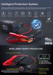 USB-A Charging Output High Discharge 20000mAh Car Battery Charger and Jump