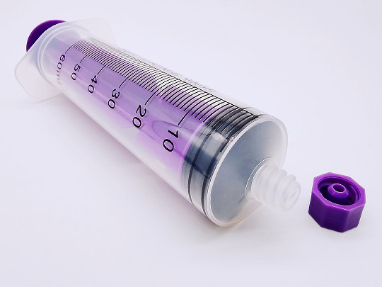 CE ISO Dissolving Drug Sterile Disposable Syringe 30ml 50ml 60ml