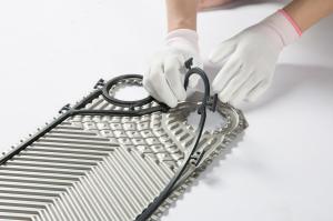 China SR2 Flat Gaskets Heat Exchanger Plate 0.2㎡ Chemical Resistant wholesale