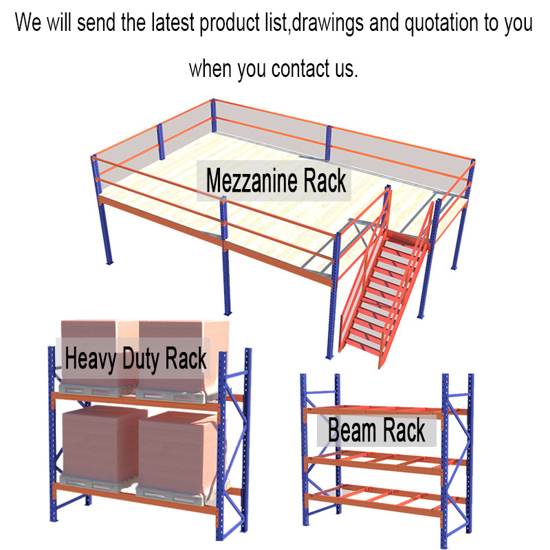 1000kg 1500kg 2000kg Factory Racking Systems Heavy Duty ODM